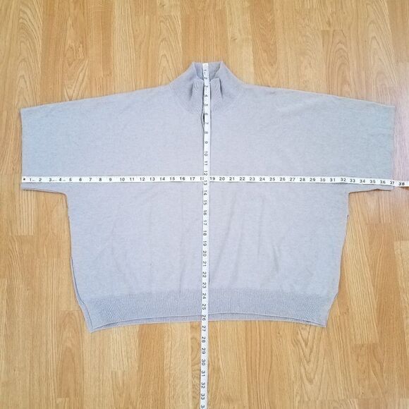 Fabiana Filippi Platinum Blend Poncho sz Large - Picture 6 of 8